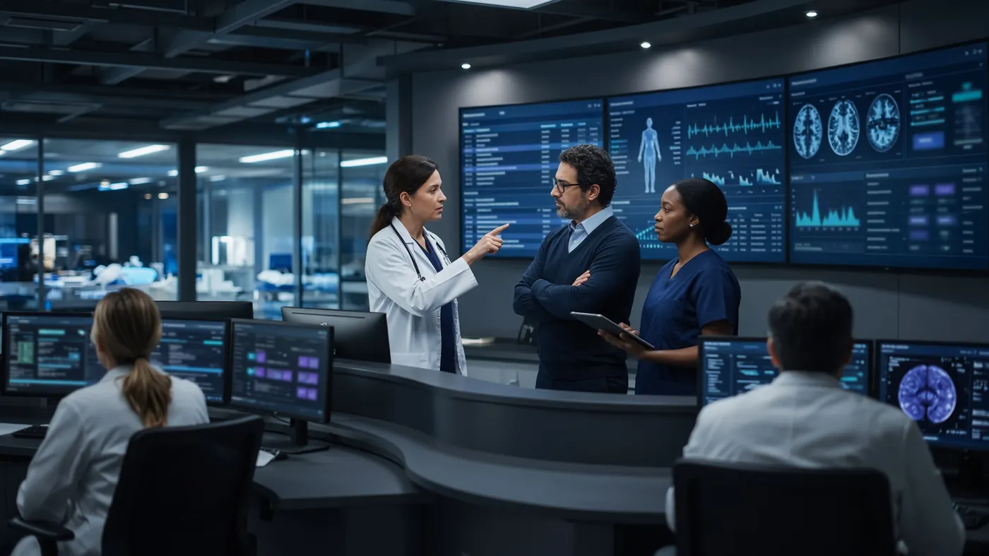 Clinical Command Platform — Healthcare